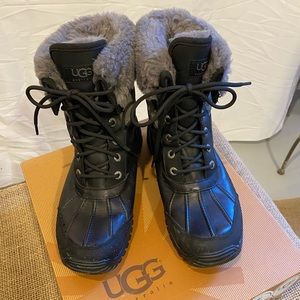 UGG Black Warm Winter Boots🖤🥰❤️
